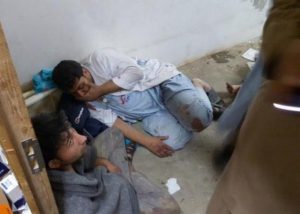 The United States bombed a hospital in Afghanistan this past weekend.