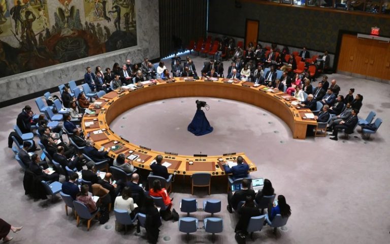 The United States, after vetoing earlier resolutions, abstained. – Just ...